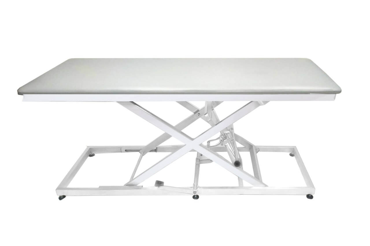 Stacjonarny stół opatrunkowy z podnośnikiem hydraulicznym Meditab DTSH-1-NATA PC