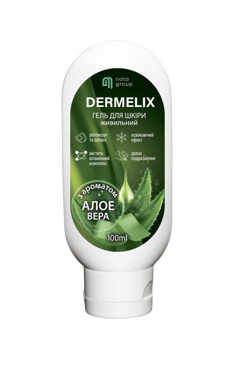 Żel odżywczy Dermelix z aloesem, 100 ml