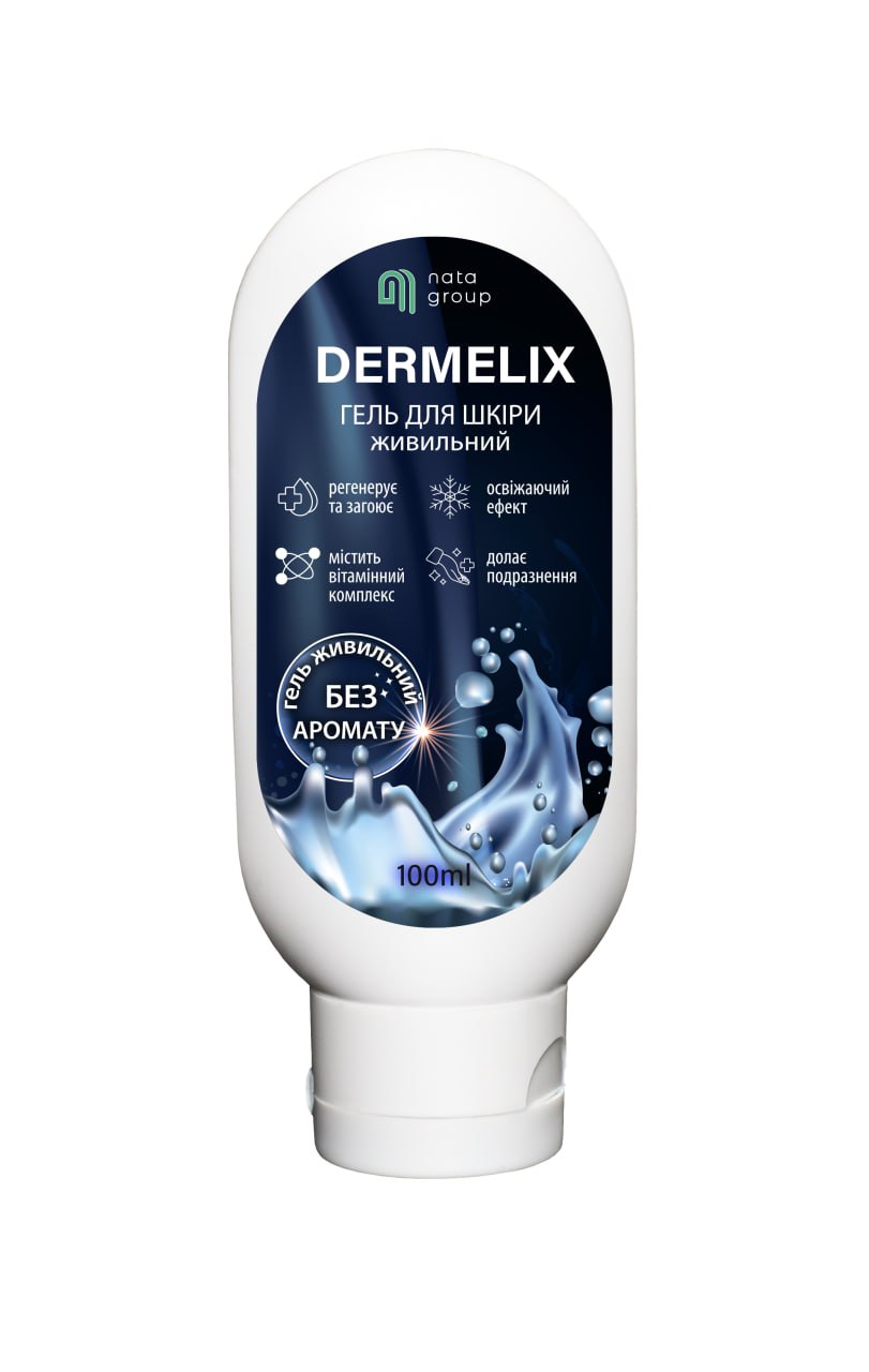 Dermelix żel odżywczy, bezzapachowy, 100 ml