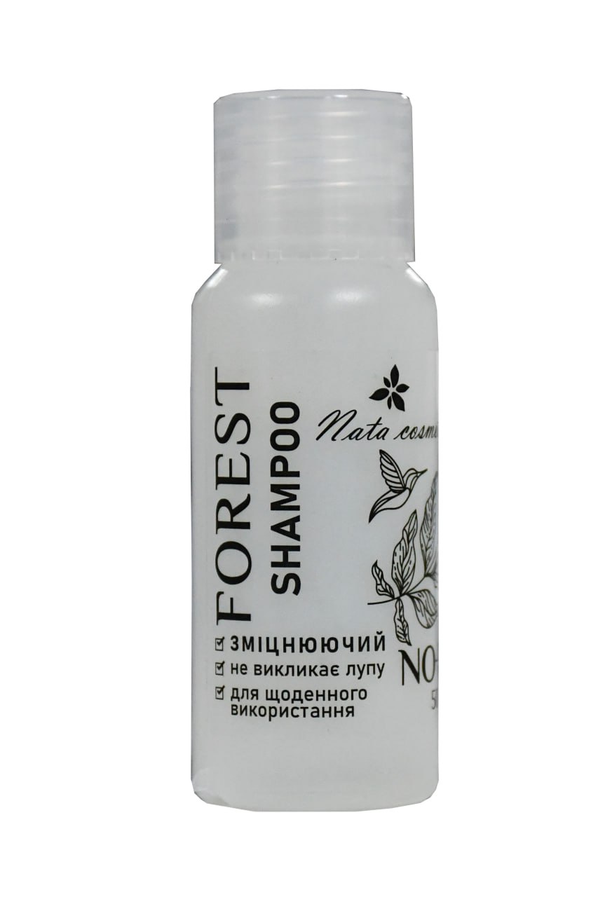 Nata cosmetics "Forest" wzmacniający szampon do włosów, butelka 50 ml