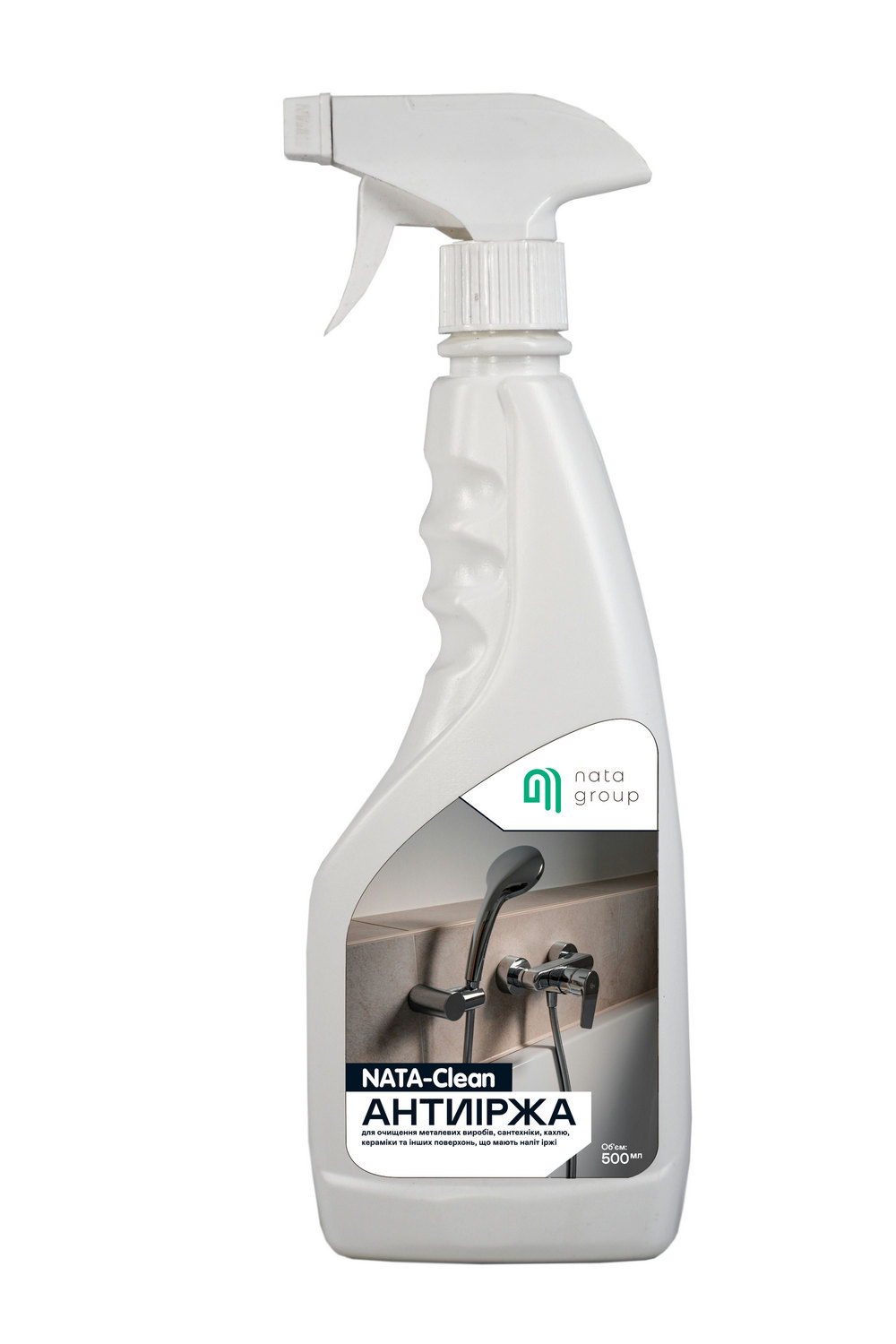 NATA-Clean Anti-Rust Cleaner, bezzapachowy, butelka 500 ml ze spryskiwaczem